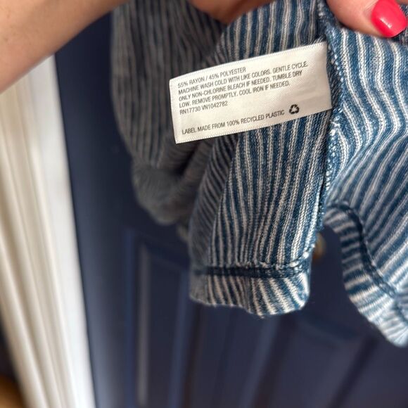 Universal Thread Striped Fit and Flare Midi Dress Size M - Picture 5 of 6